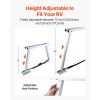 Universal RV Stabilizer, RV Bumper Stabilizer for Trailers, Campers, Fifth Wheel, Compact Foldable Design for Easy Storage