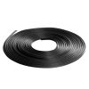 Window Screen Spline, 100 ft x 0.125 in Window Screen Retainer Spline, PVC Window and Door Screen Spline, Hollow Serrated Screen Holder Spline